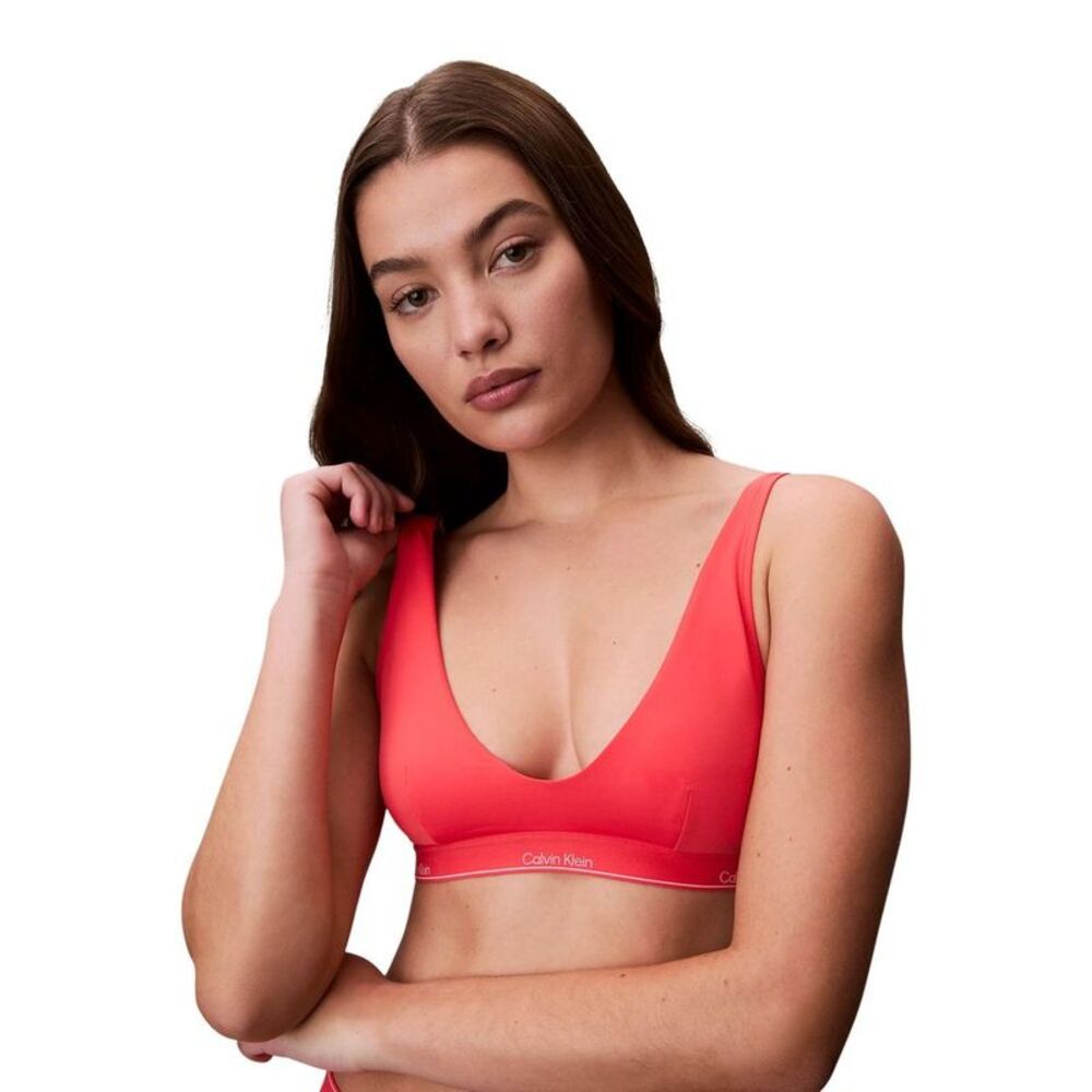 Calvin Klein Jeans Orange Recycled Polyester Women's Bikini